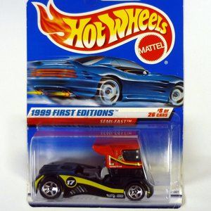 Hot Wheels Semi-Fast #914 First Editions 8 of 26 Black Die-Cast Truck 1999